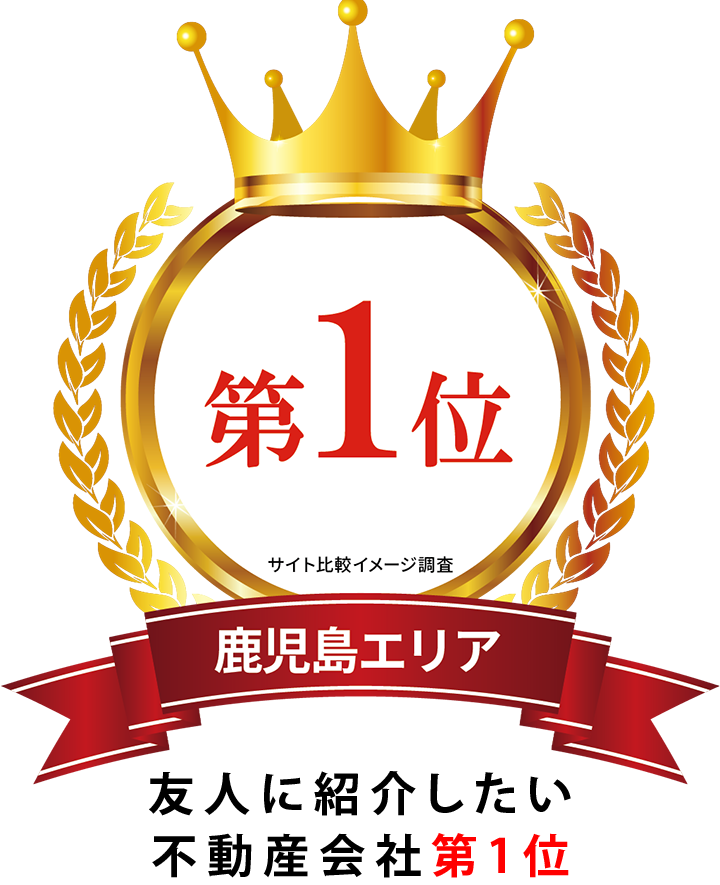 友人に紹介したい不動産会社 第1位