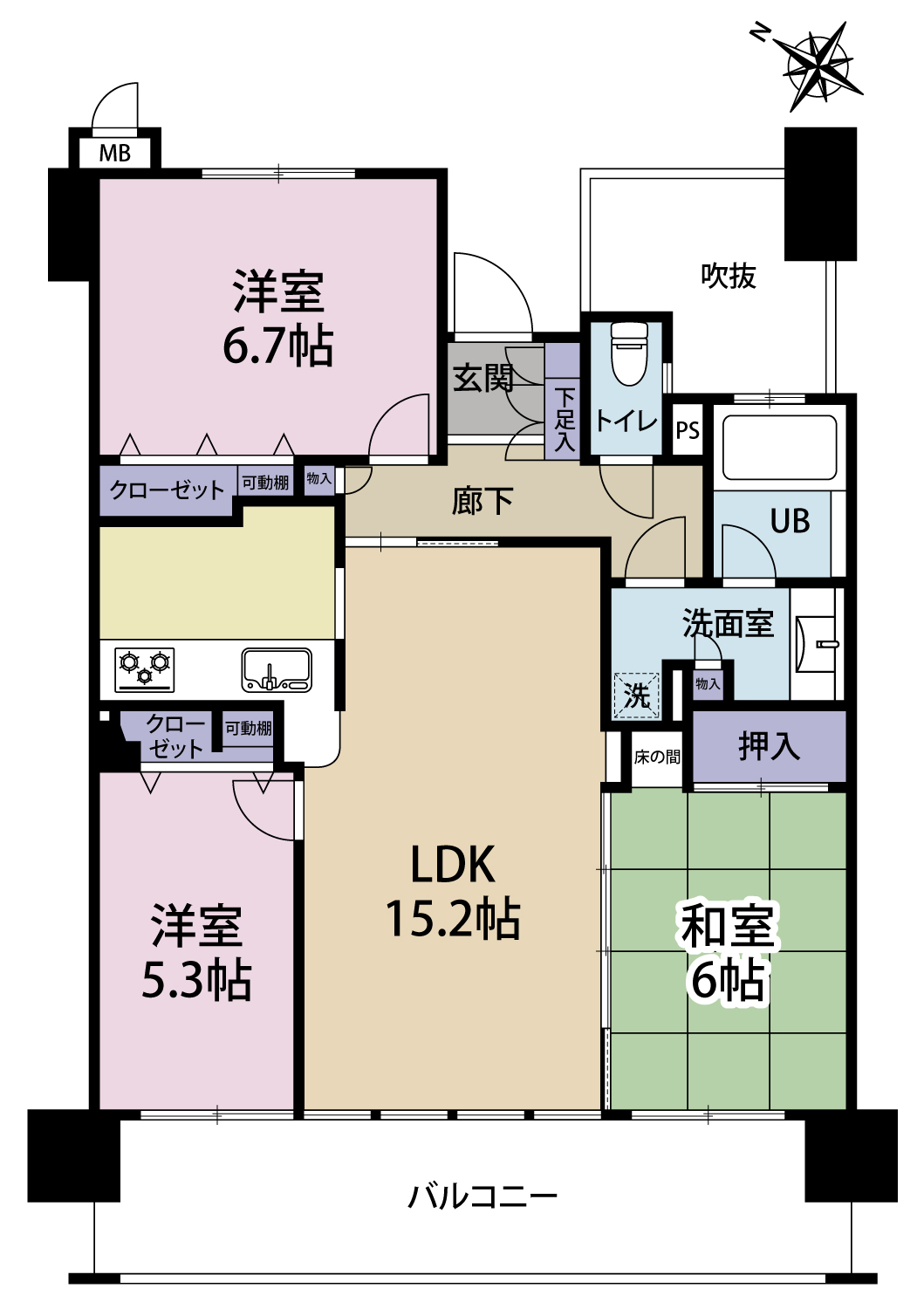 新着情報！Fステージ平之町3LDK‼