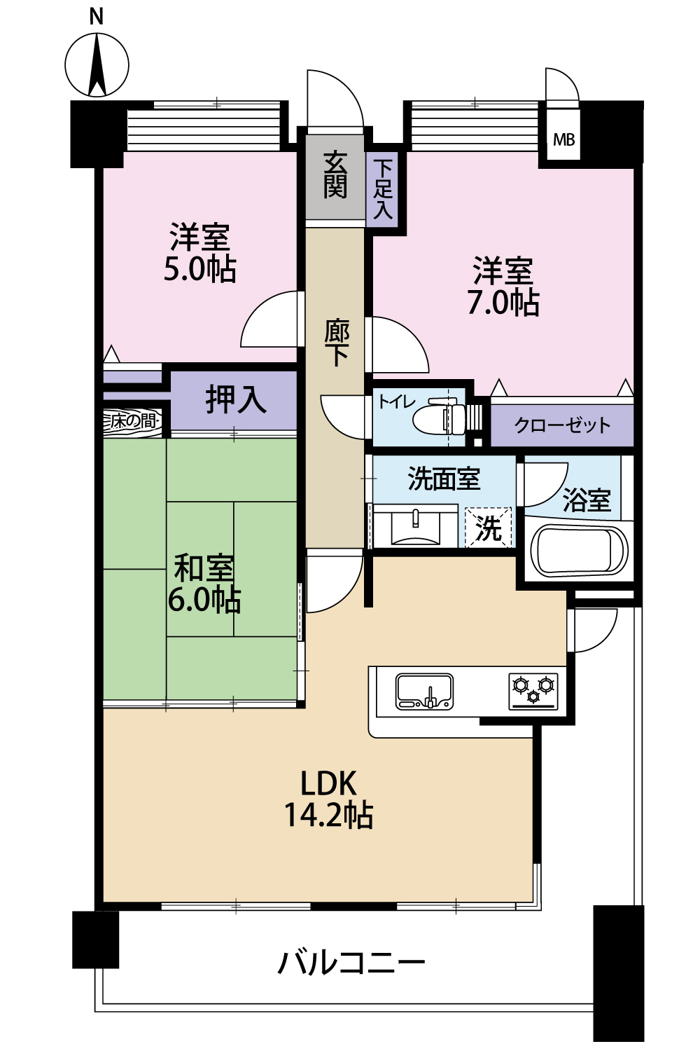 新着情報！Fステージ長田 3LDK‼