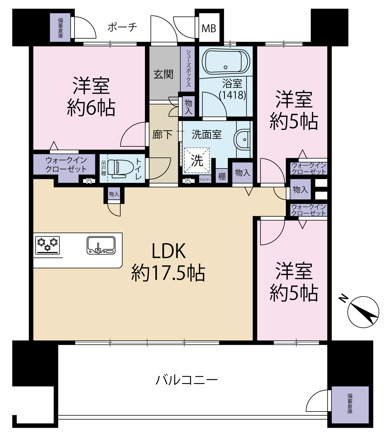 新着情報！エイルマンション草牟田 3LDK‼