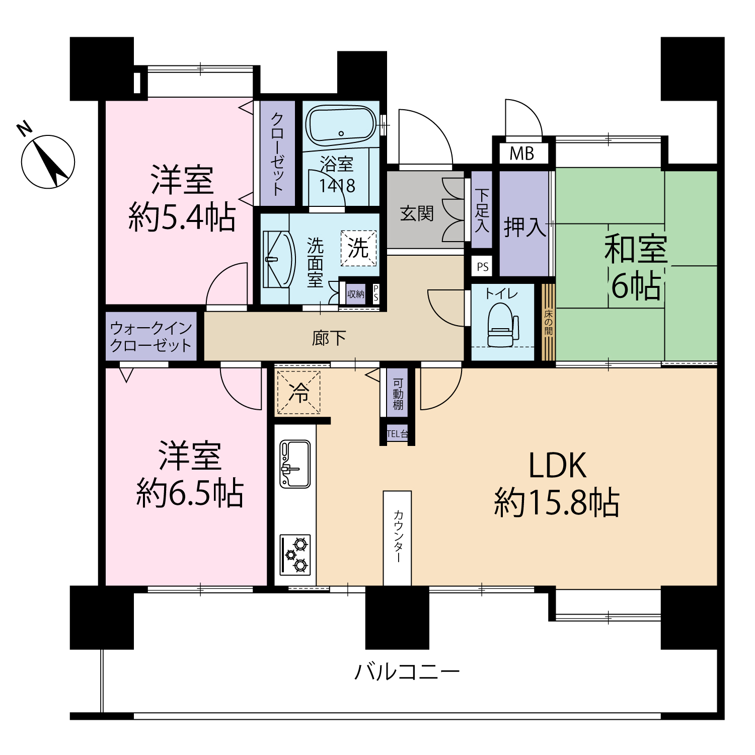 新着☆マンション情報☆エムディア鹿児島南9階2,800万円3LDK！