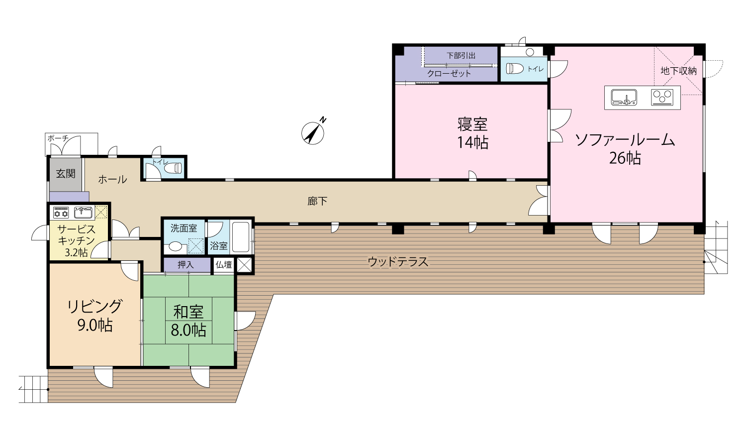 新着売家情報☆東谷山1丁目戸建て☆3LDK+WIC+S！