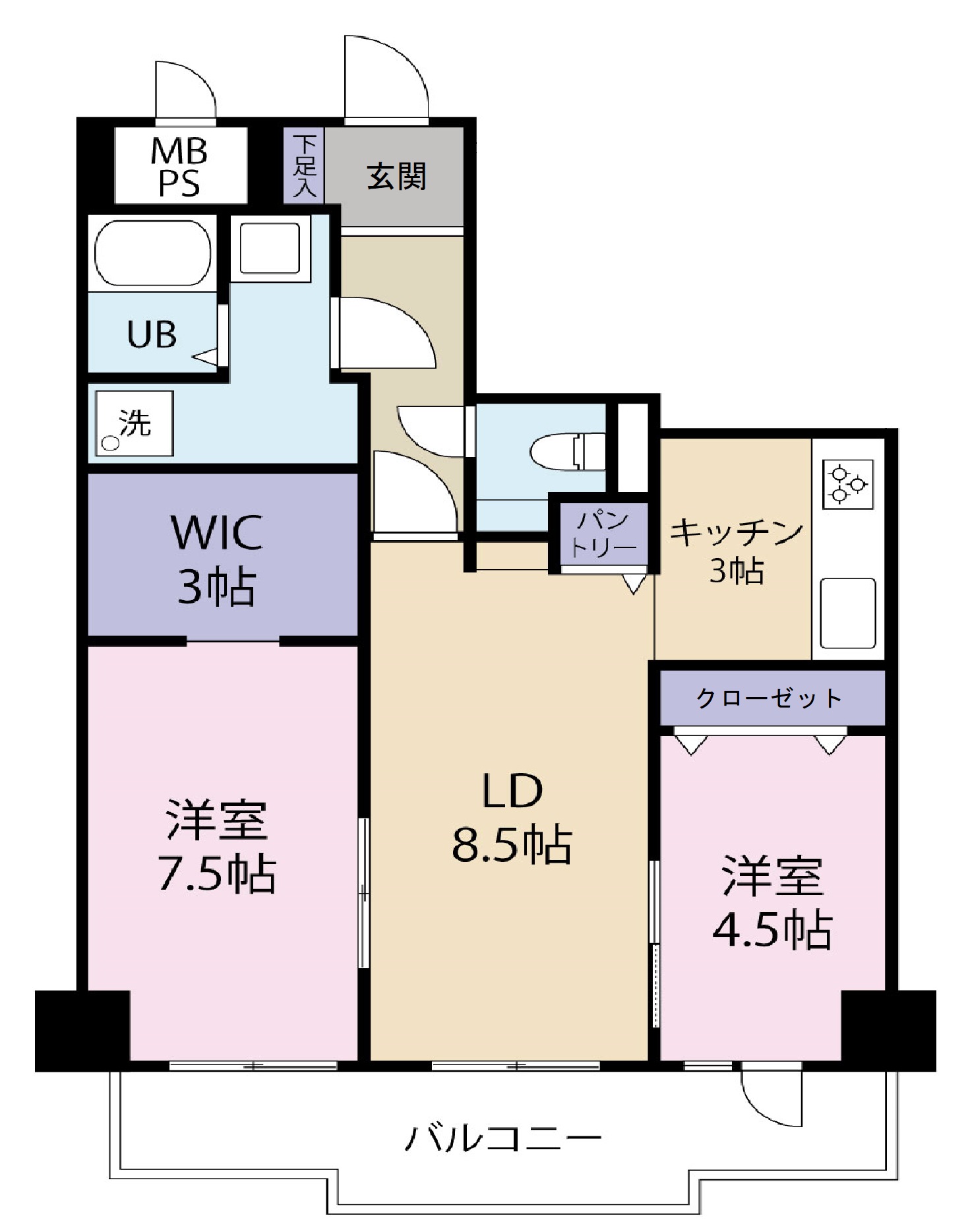 価格更新！☆マンション情報☆トーカンマンション鶴丸高校前2LDK+WIC！