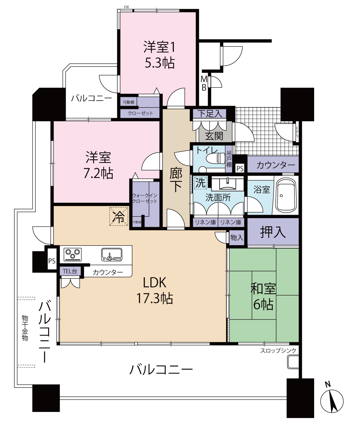 新着！☆マンション情報☆D’クラディア西田ヌーヴェルオーク！3LDK！