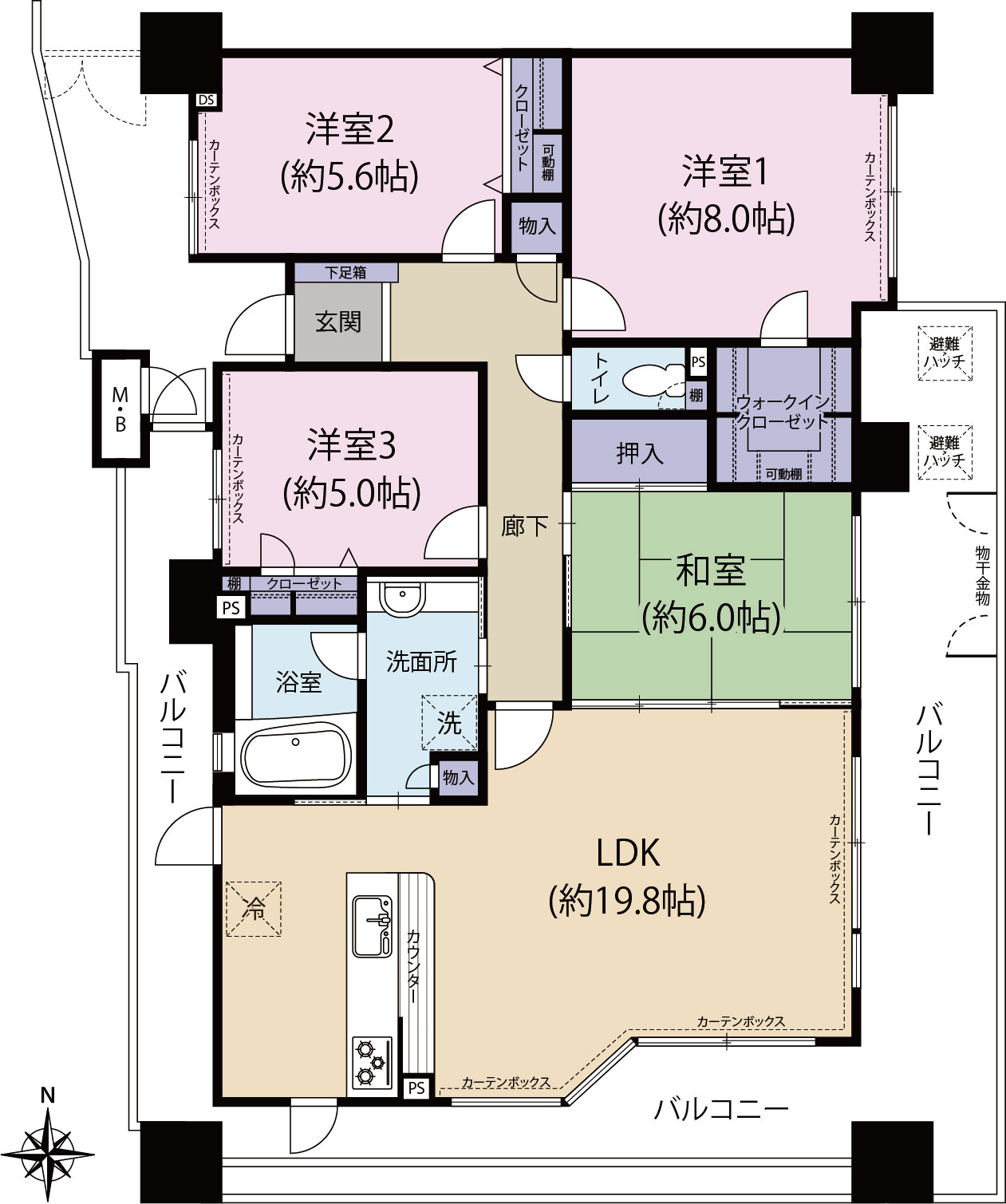 価格更新！☆マンション情報☆コアマンションネクステージ堀江町！4LDK+WIC！