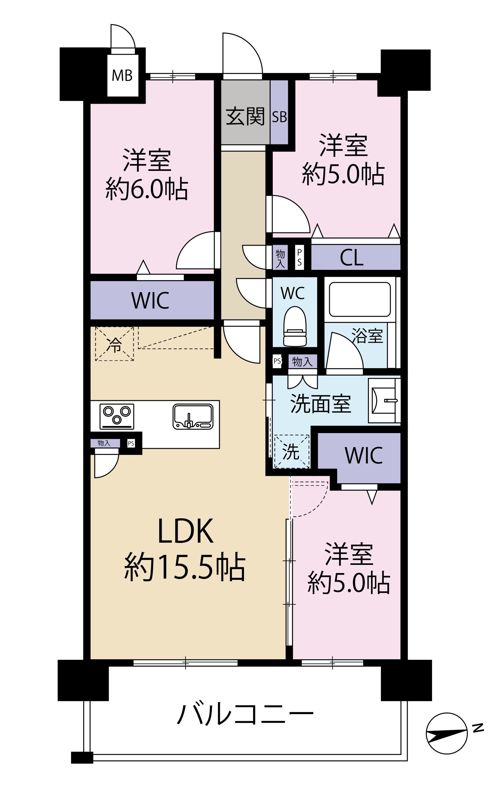 ○新着！☆マンション情報☆オーヴィジョン武岡テラス！３LDK！