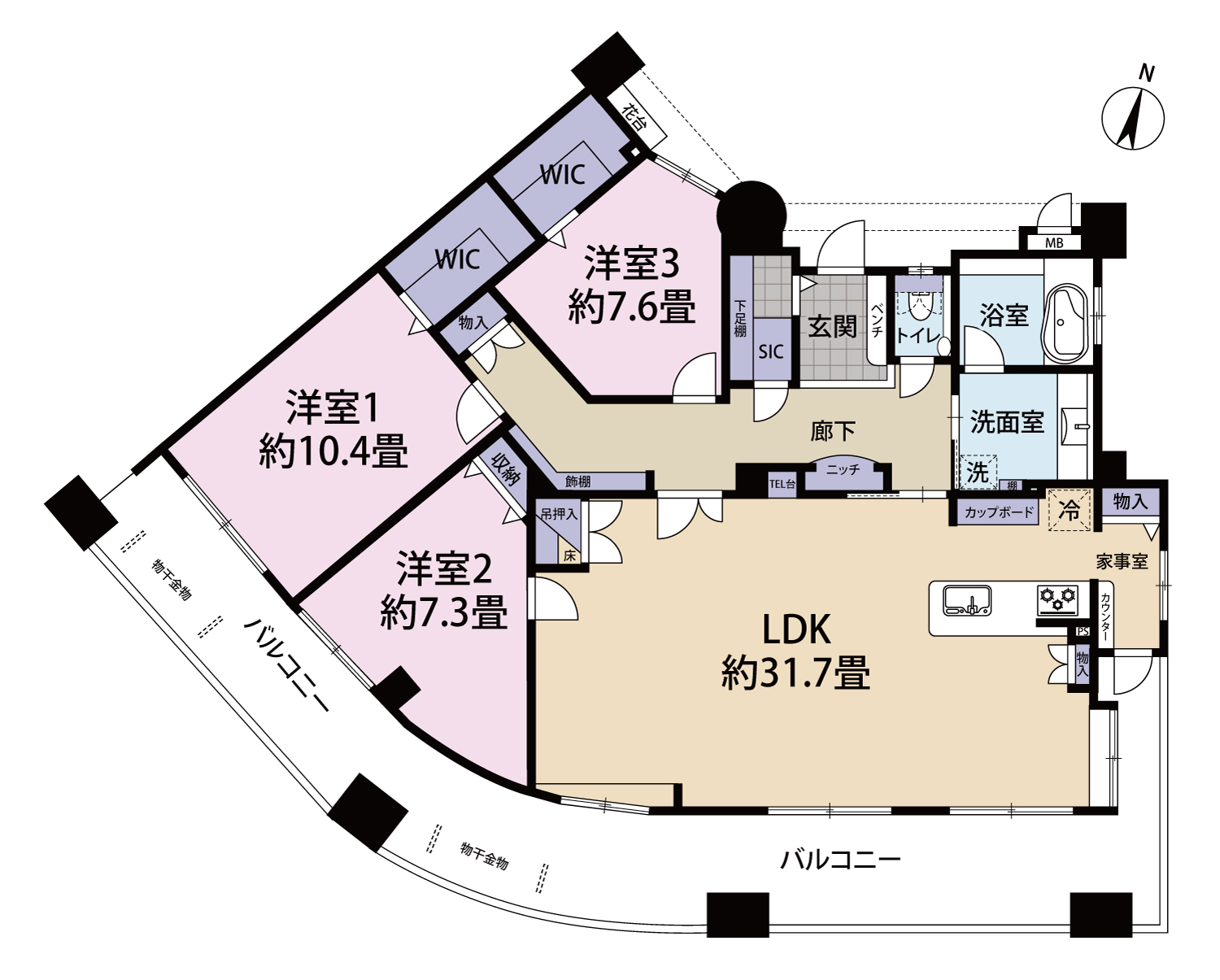 ○新着！☆マンション情報☆フェスティオ鴨池アルバエラート！3LDK+3WIC+パントリー！！