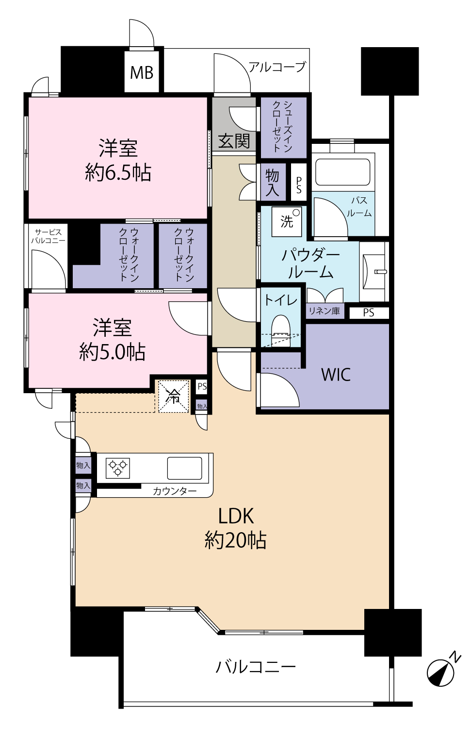○新着!☆マンション情報☆プレミスト照国表参道!2LDK+3WIC+シューズクローク!!